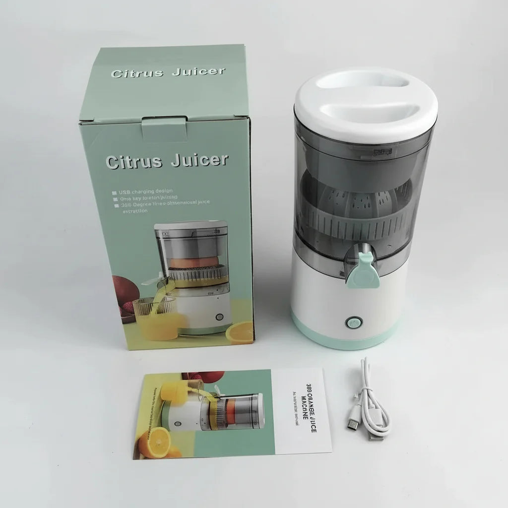 🍊 عصارة الحمضيات المحمولة القابلة للشحن